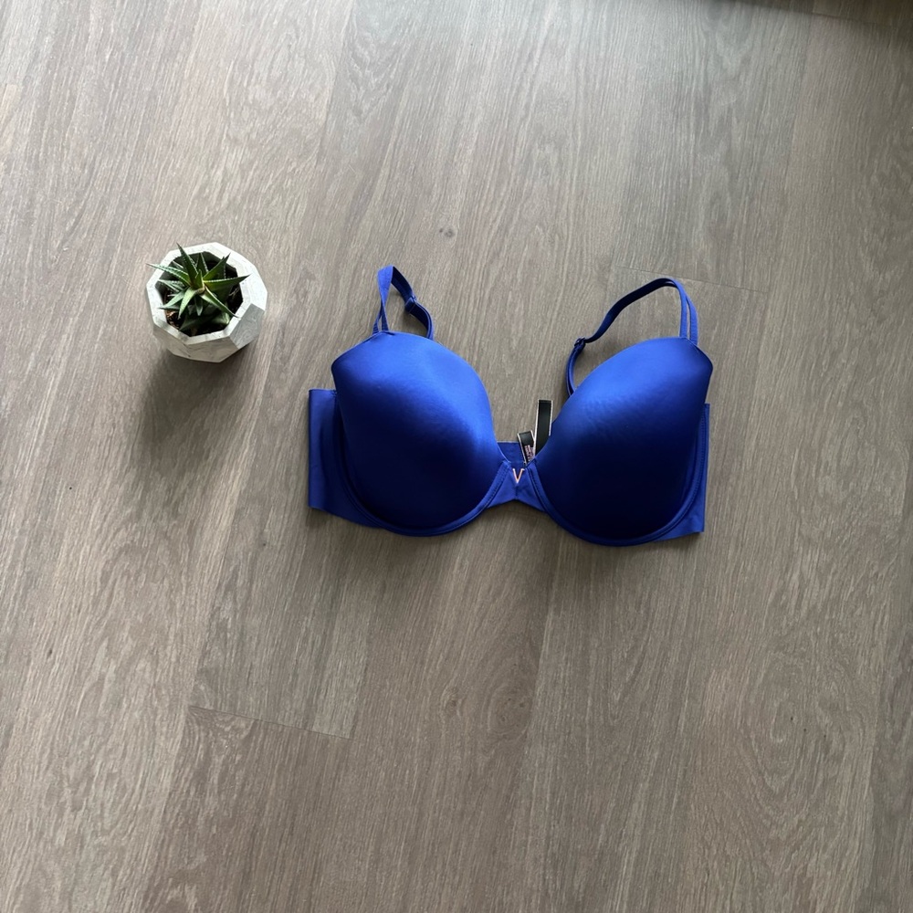 Victoria's Secret Electric Blue "Lined Demi Very Sexy" Bra